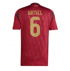 Belgia Axel Witsel #6 Hjemmedrakt EM 2024 Kortermet