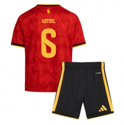 Belgia Axel Witsel #6 Hjemmedraktsett Barn VM 2026 Kortermet (+ Korte bukser)