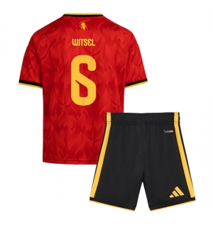 Belgia Axel Witsel #6 Hjemmedraktsett Barn VM 2026 Kortermet (+ Korte bukser)