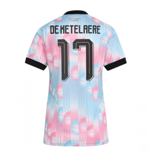 Belgia Charles De Ketelaere #17 Bortedrakt Dame VM 2026 Kortermet