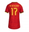 Belgia Charles De Ketelaere #17 Hjemmedrakt Dame VM 2026 Kortermet