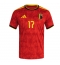 Belgia Charles De Ketelaere #17 Hjemmedrakt VM 2026 Kortermet Belgia Charles De Ketelaere #17 Hjemmedrakt VM 2026 Kortermet