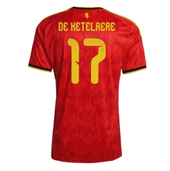 Belgia Charles De Ketelaere #17 Hjemmedrakt VM 2026 Kortermet
