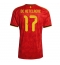 Belgia Charles De Ketelaere #17 Hjemmedrakt VM 2026 Kortermet Belgia Charles De Ketelaere #17 Hjemmedrakt VM 2026 Kortermet