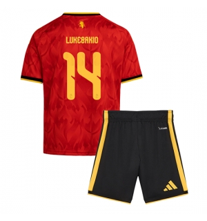 Belgia Dodi Lukebakio #14 Hjemmedraktsett Barn VM 2026 Kortermet (+ Korte bukser)