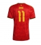 Belgia Jeremy Doku #11 Hjemmedrakt VM 2026 Kortermet Belgia Jeremy Doku #11 Hjemmedrakt VM 2026 Kortermet