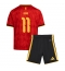 Belgia Jeremy Doku #11 Hjemmedraktsett Barn VM 2026 Kortermet (+ Korte bukser)