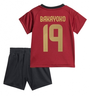 Belgia Johan Bakayoko #19 Hjemmedraktsett Barn EM 2024 Kortermet (+ Korte bukser)