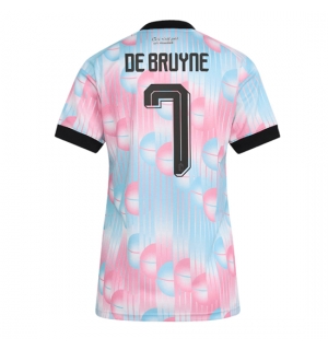 Belgia Kevin De Bruyne #7 Bortedrakt Dame VM 2026 Kortermet