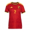 Belgia Kevin De Bruyne #7 Hjemmedrakt Dame VM 2026 Kortermet