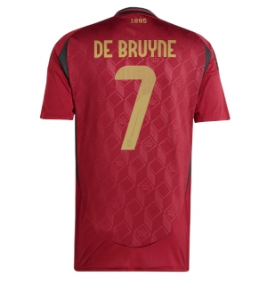 Belgia Kevin De Bruyne #7 Hjemmedrakt EM 2024 Kortermet