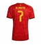 Belgia Kevin De Bruyne #7 Hjemmedrakt VM 2026 Kortermet Belgia Kevin De Bruyne #7 Hjemmedrakt VM 2026 Kortermet