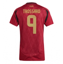 Belgia Leandro Trossard #9 Hjemmedrakt Dame EM 2024 Kortermet