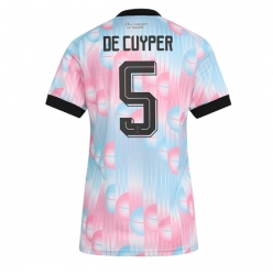 Belgia Maxim De Cuyper #5 Bortedrakt Dame VM 2026 Kortermet