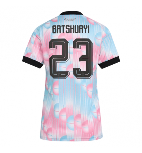 Belgia Michy Batshuayi #23 Bortedrakt Dame VM 2026 Kortermet Belgia Michy Batshuayi #23 Bortedrakt Dame VM 2026 Kortermet