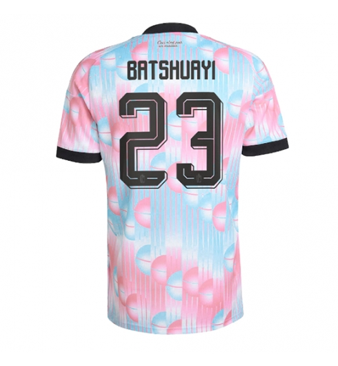 Belgia Michy Batshuayi #23 Bortedrakt VM 2026 Kortermet Belgia Michy Batshuayi #23 Bortedrakt VM 2026 Kortermet