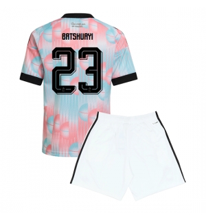 Belgia Michy Batshuayi #23 Bortedraktsett Barn VM 2026 Kortermet (+ Korte bukser)