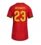 Belgia Michy Batshuayi #23 Hjemmedrakt Dame VM 2026 Kortermet Belgia Michy Batshuayi #23 Hjemmedrakt Dame VM 2026 Kortermet
