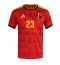 Belgia Michy Batshuayi #23 Hjemmedrakt VM 2026 Kortermet