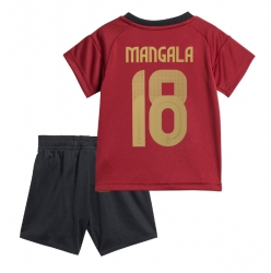 Belgia Orel Mangala #18 Hjemmedraktsett Barn EM 2024 Kortermet (+ Korte bukser)