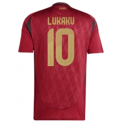 Belgia Romelu Lukaku #10 Hjemmedrakt EM 2024 Kortermet