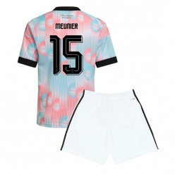 Belgia Thomas Meunier #15 Bortedraktsett Barn VM 2026 Kortermet (+ Korte bukser)