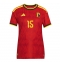 Belgia Thomas Meunier #15 Hjemmedrakt Dame VM 2026 Kortermet Belgia Thomas Meunier #15 Hjemmedrakt Dame VM 2026 Kortermet
