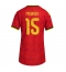 Belgia Thomas Meunier #15 Hjemmedrakt Dame VM 2026 Kortermet Belgia Thomas Meunier #15 Hjemmedrakt Dame VM 2026 Kortermet