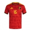 Belgia Thomas Meunier #15 Hjemmedrakt VM 2026 Kortermet Belgia Thomas Meunier #15 Hjemmedrakt VM 2026 Kortermet