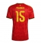 Belgia Thomas Meunier #15 Hjemmedrakt VM 2026 Kortermet Belgia Thomas Meunier #15 Hjemmedrakt VM 2026 Kortermet