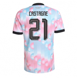 Belgia Timothy Castagne #21 Bortedrakt VM 2026 Kortermet