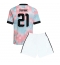 Belgia Timothy Castagne #21 Bortedraktsett Barn VM 2026 Kortermet (+ Korte bukser)
