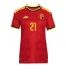 Belgia Timothy Castagne #21 Hjemmedrakt Dame VM 2026 Kortermet Belgia Timothy Castagne #21 Hjemmedrakt Dame VM 2026 Kortermet