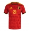 Belgia Timothy Castagne #21 Hjemmedrakt VM 2026 Kortermet