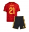 Belgia Timothy Castagne #21 Hjemmedraktsett Barn VM 2026 Kortermet (+ Korte bukser)
