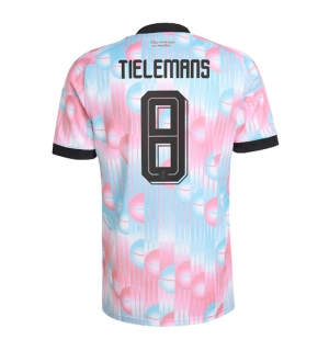 Belgia Youri Tielemans #8 Bortedrakt VM 2026 Kortermet