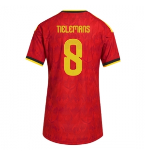 Belgia Youri Tielemans #8 Hjemmedrakt Dame VM 2026 Kortermet