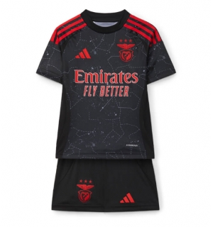 Benfica Bortedraktsett Barn 2024-25 Kortermet (+ Korte bukser)