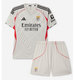 Benfica Bortedraktsett Barn 2025-26 Kortermet (+ Korte bukser)