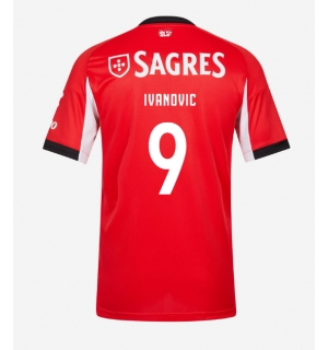 Benfica Franjo Ivanovic #9 Hjemmedrakt 2025-26 Kortermet