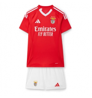 Benfica Hjemmedraktsett Barn 2024-25 Kortermet (+ Korte bukser)