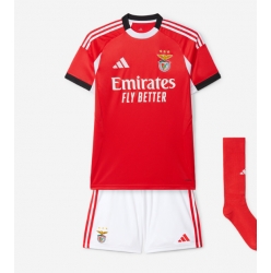 Benfica Hjemmedraktsett Barn 2025-26 Kortermet (+ Korte bukser)