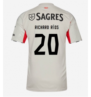 Benfica Richard Rios #20 Bortedrakt 2025-26 Kortermet