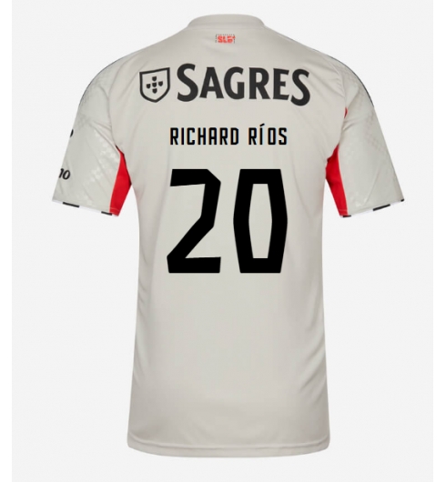 Benfica Richard Rios #20 Bortedrakt 2025-26 Kortermet Benfica Richard Rios #20 Bortedrakt 2025-26 Kortermet