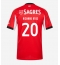Benfica Richard Rios #20 Hjemmedrakt 2025-26 Kortermet Benfica Richard Rios #20 Hjemmedrakt 2025-26 Kortermet