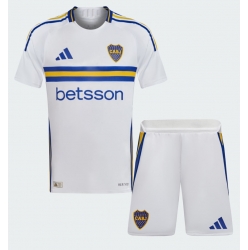 Boca Juniors Bortedraktsett Barn 2024-25 Kortermet (+ Korte bukser)