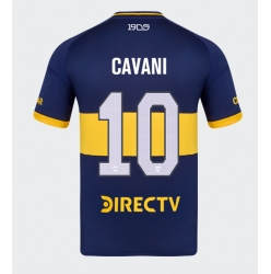 Boca Juniors Edinson Cavani #10 Hjemmedrakt 2025-26 Kortermet