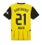 Borussia Dortmund Donyell Malen #21 Hjemmedrakt 2024-25 Kortermet