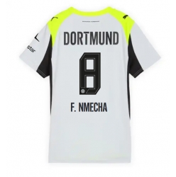 Borussia Dortmund Felix Nmecha #8 Bortedrakt Dame 2025-26 Kortermet