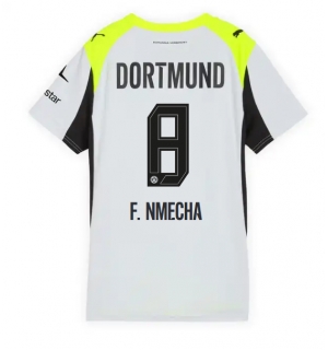 Borussia Dortmund Felix Nmecha #8 Bortedrakt Dame 2025-26 Kortermet